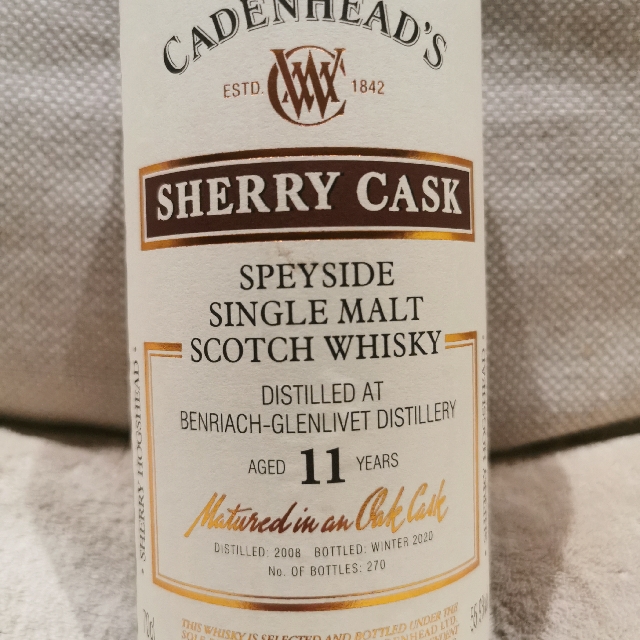 Benriach 2008 CA