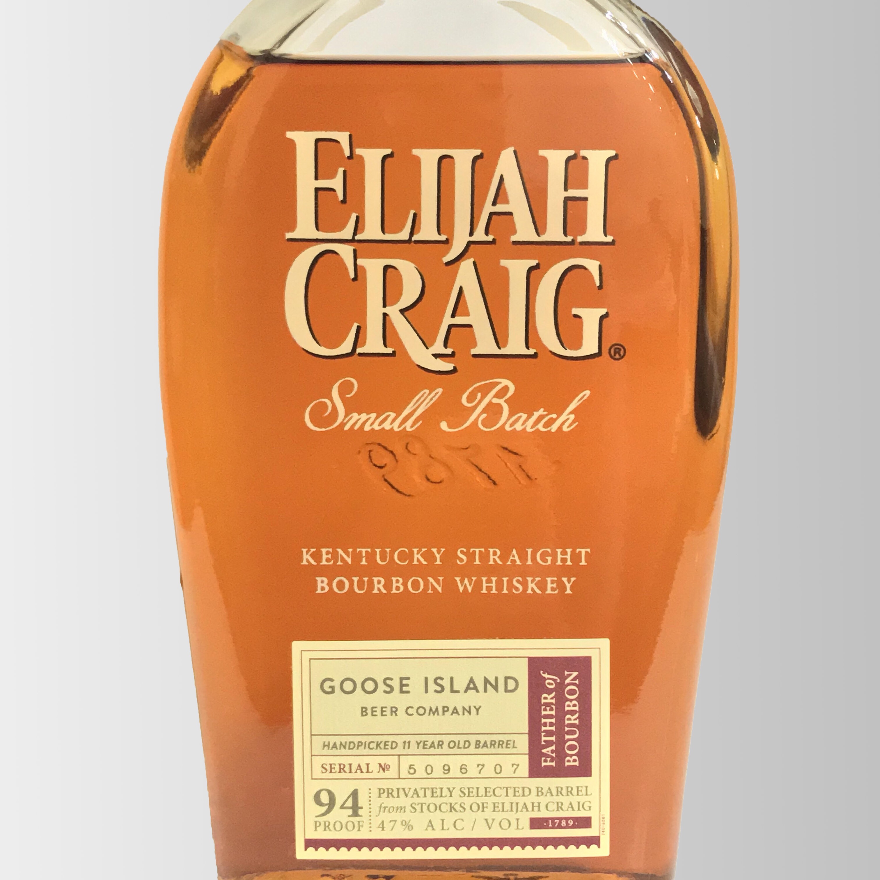 Elijah Craig Small Batch Goose Island (Fall 2018)