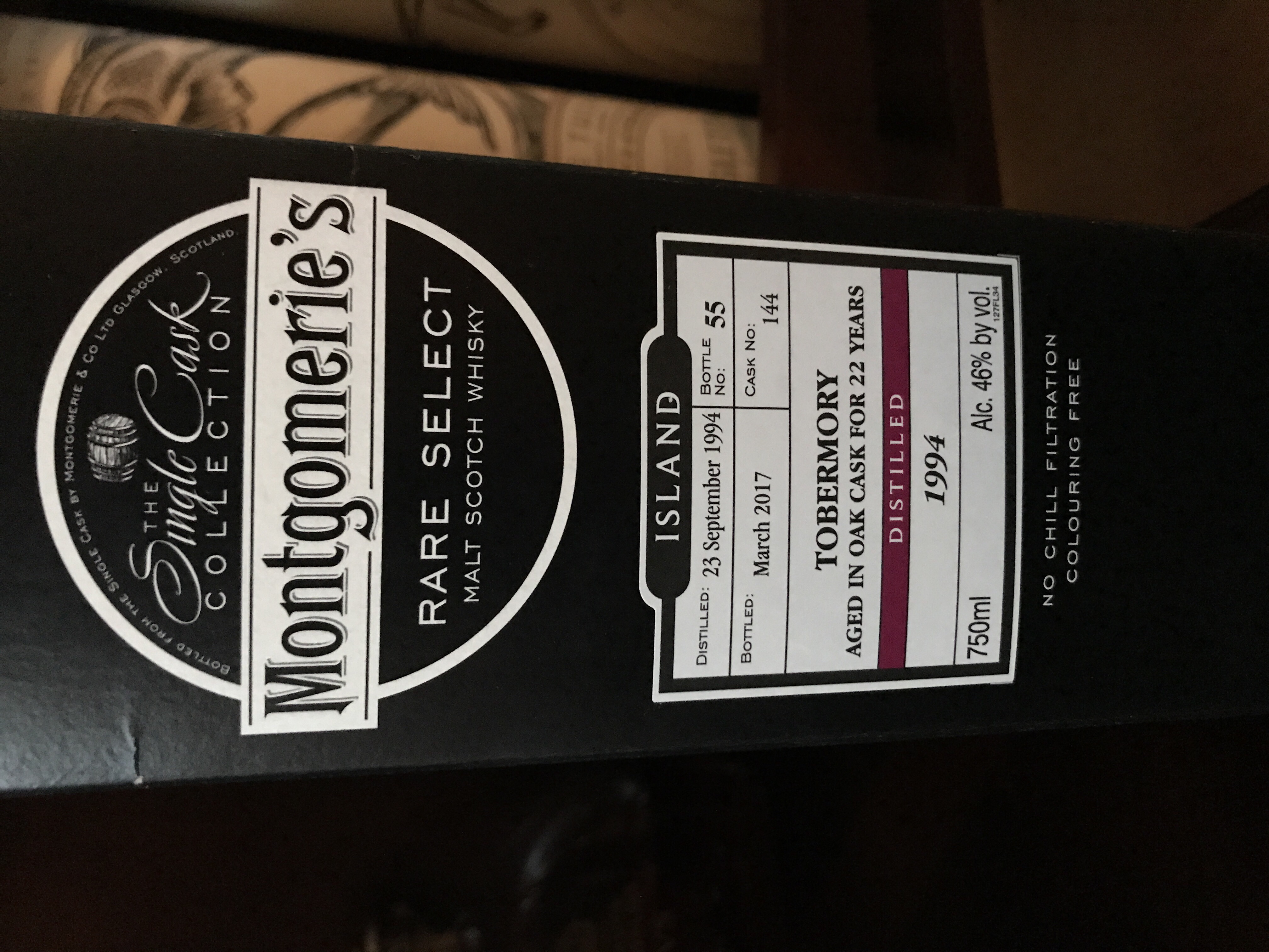 Tobermory 1994 22 Year Rare Select (Montgomerie's)