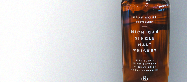 Gray Skies Michigan Single Malt Whiskey