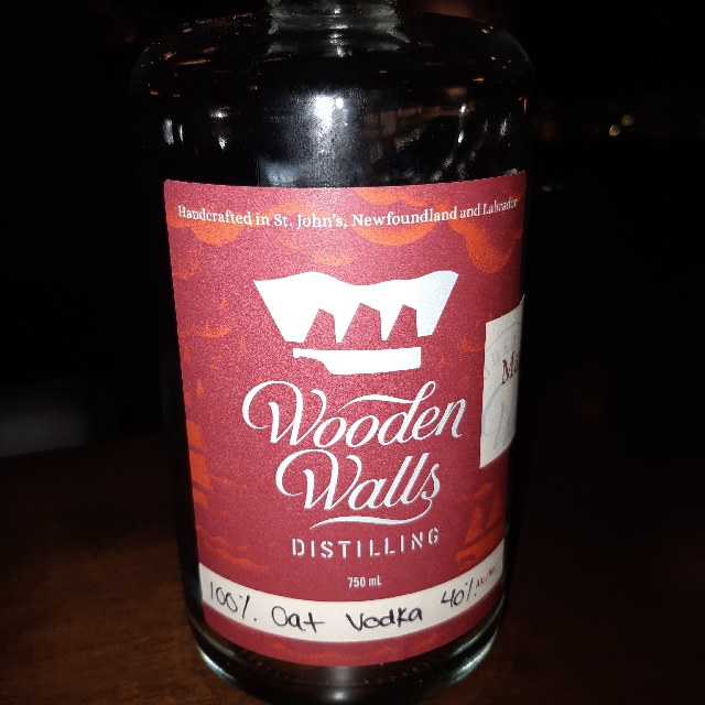 Wooden walls maiden voyage 100% oat vodka