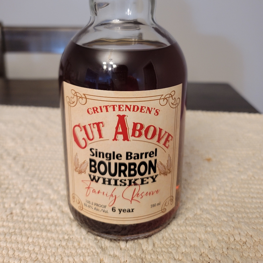 Crittenden's Cut Above Single Barrel - Family Reserve