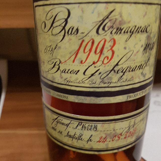 Baron legrand bas armagnac 1975