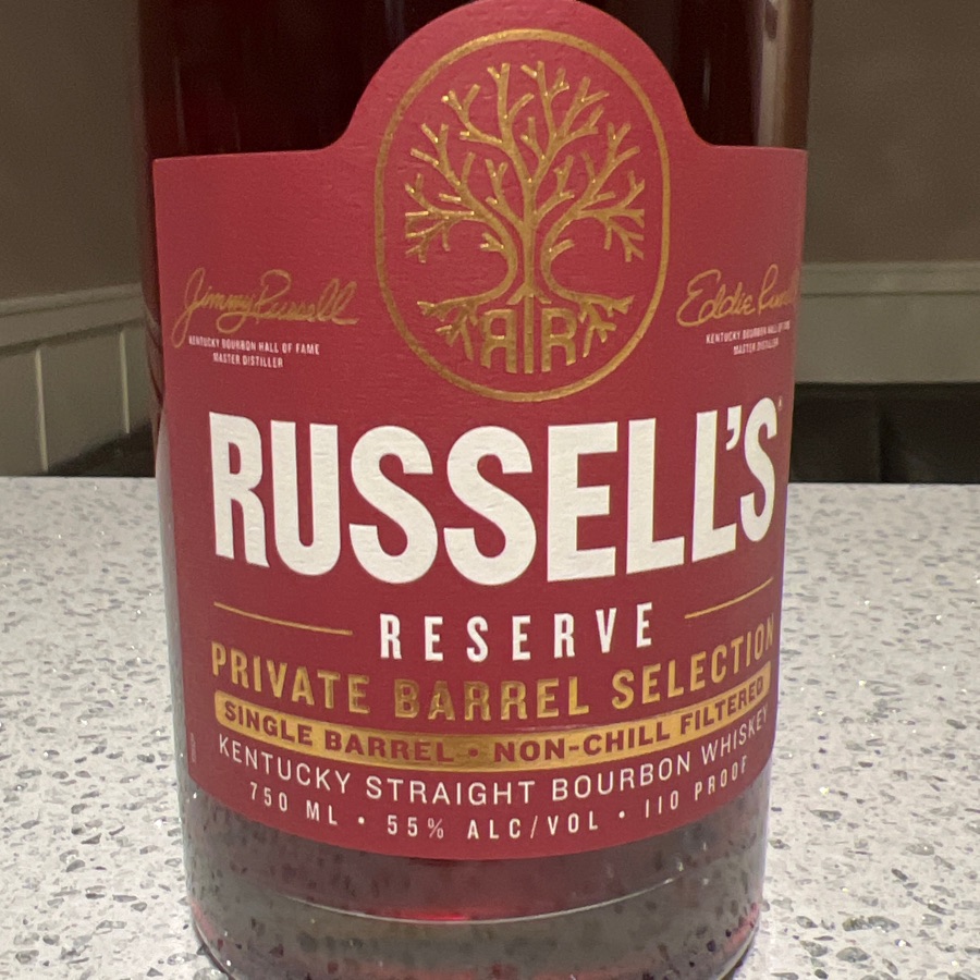 Russell's Reserve Private Barrel Selection Total Wine