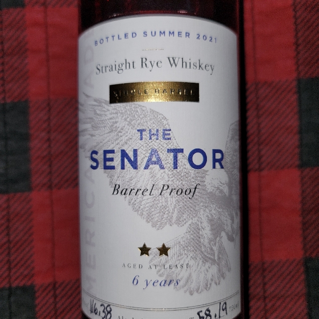 The Senator Single Barrel - Barrel Proof (Brown Water Social Club/Cloud 9 Liquor Barrel Pick)