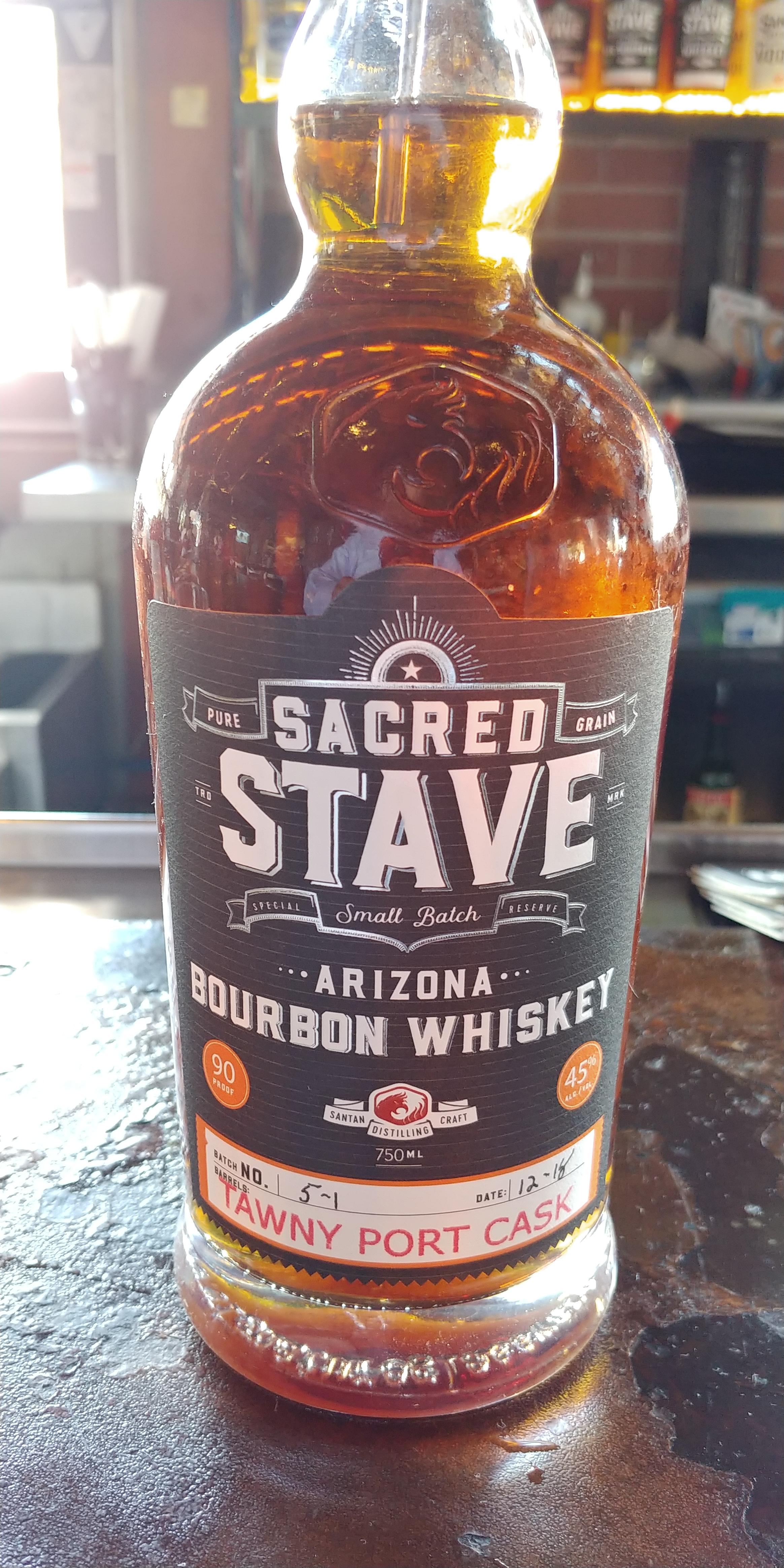 Sacred Stave Bourbon Whiskey