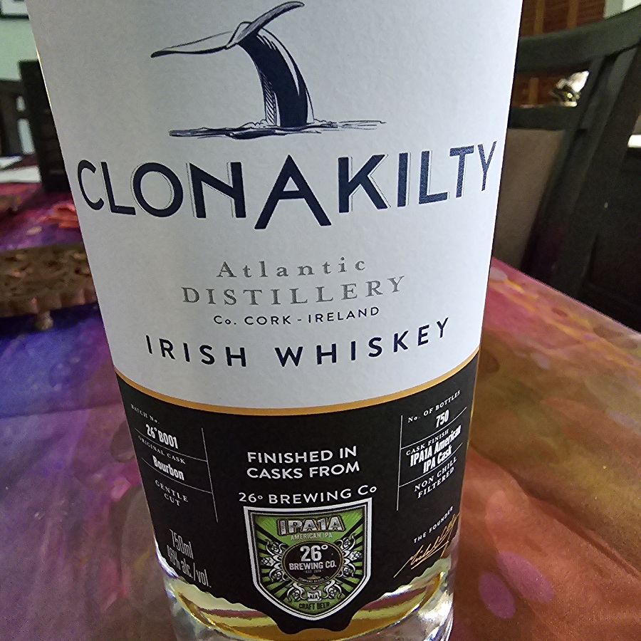 Clonakilty 26° Brewing Co. IPA1A Finish