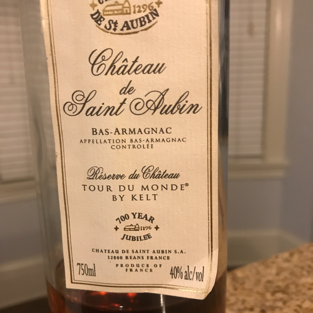 Chateau de Saint Aubin Bas Armagnac Tour du Monde