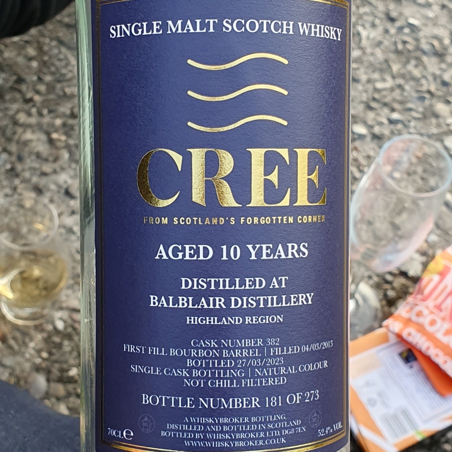 Whisky Broker Balblair Cree