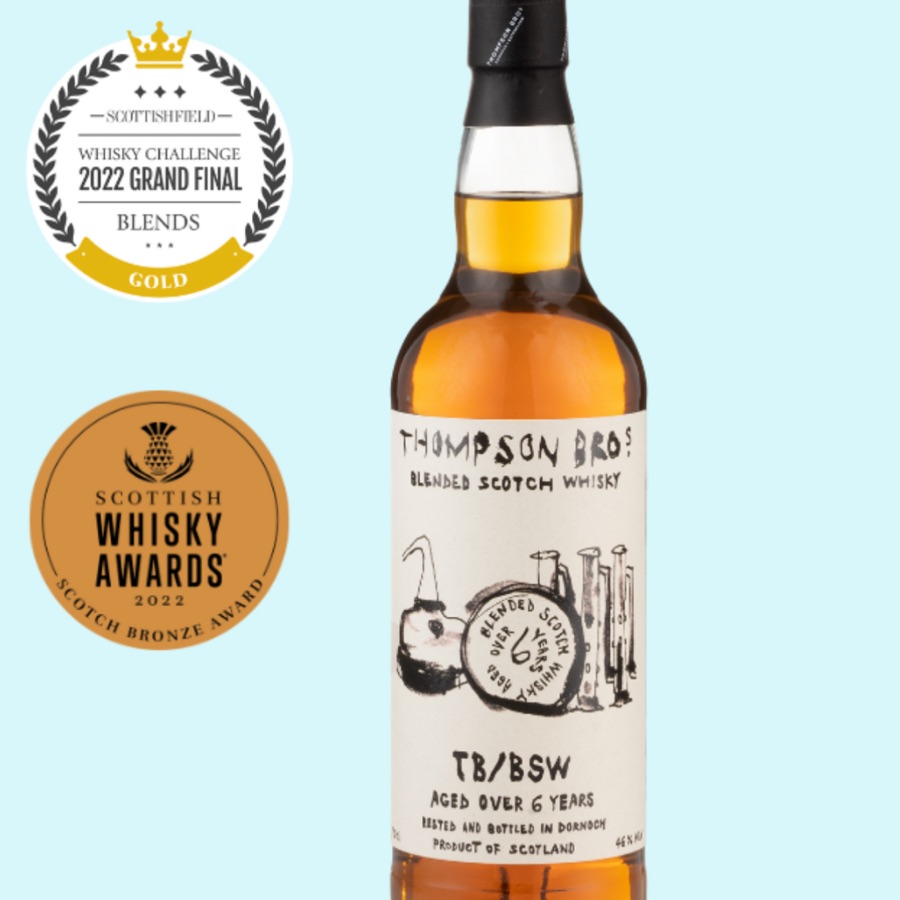 Dornoch Distillery Redacted (Thompson) Bros 6 Year Old TB/BSW
