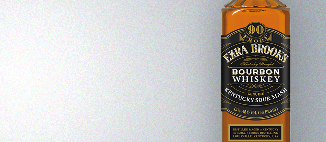 Ezra Brooks 90 Proof Kentucky Straight Bourbon