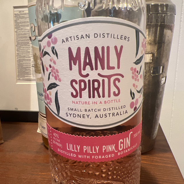 Manly Spirits Lilly Polly Pink Gin