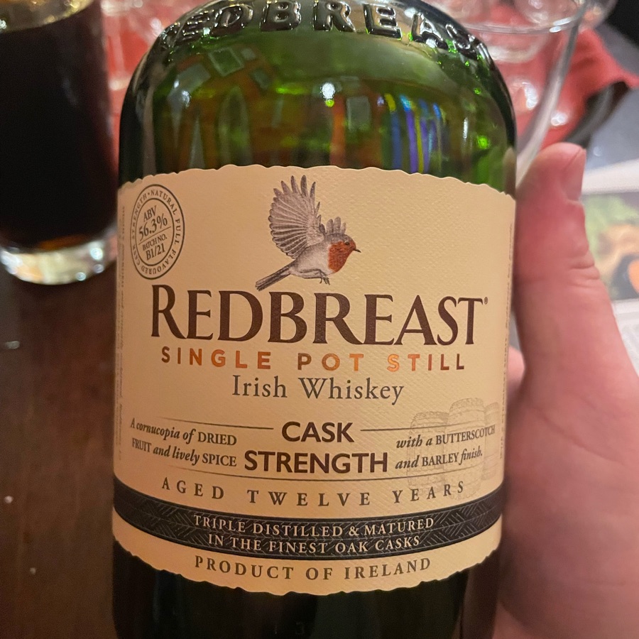 Redbreast 12 Year Cask Strength Batch B1/21