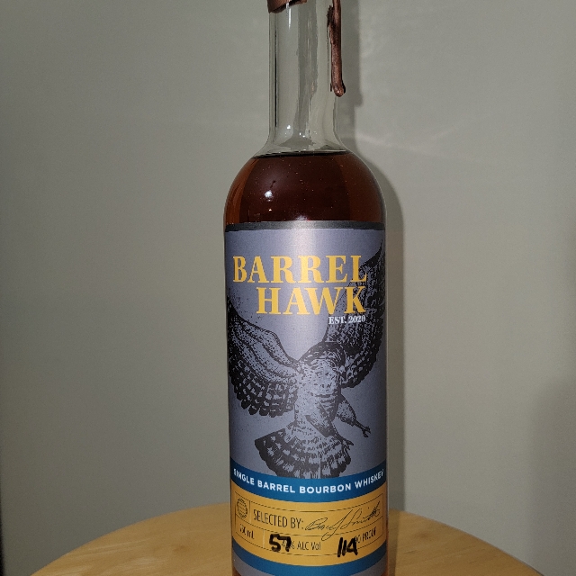 Barrel Hawk Single Barrel Bourbon Whiskey