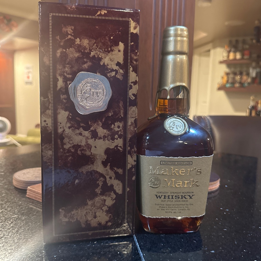 Maker's Mark Limited Edition Old Style Sour Mash 1994