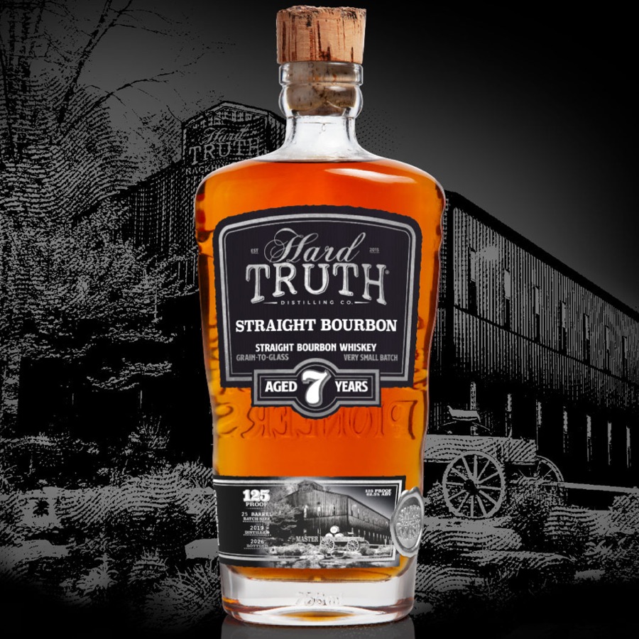 Hard Truth Straight Bourbon Whiskey - Aged 7 Years