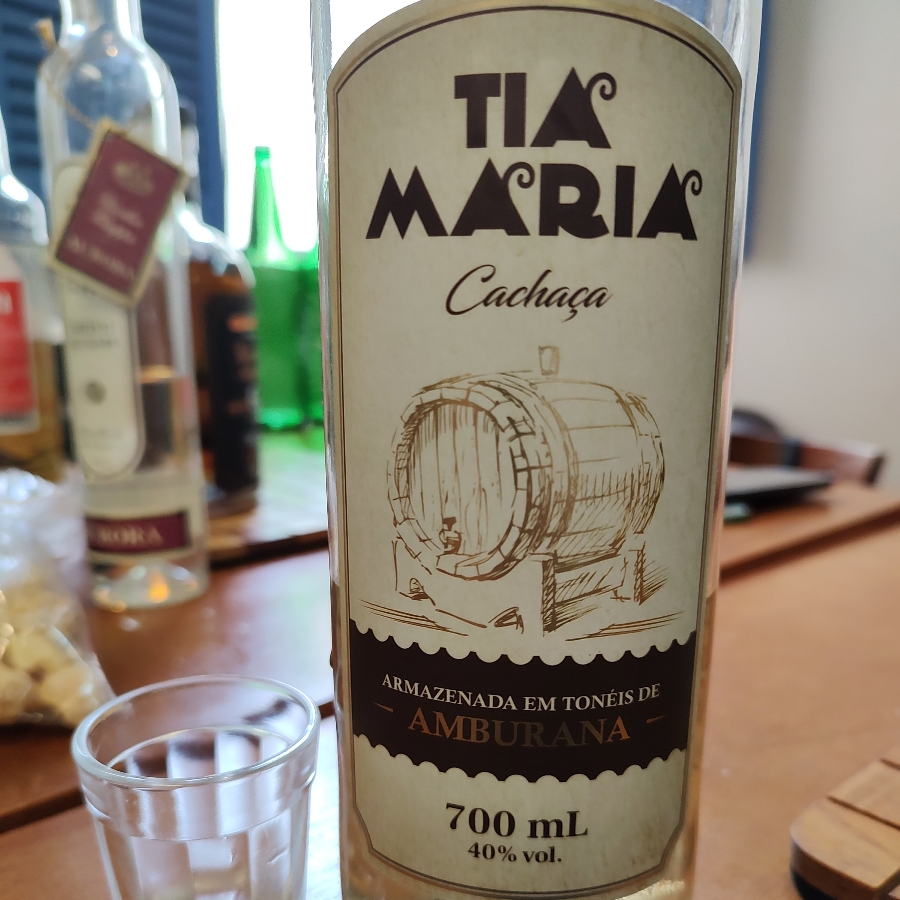 CACHAÇA TIA MARIA AMBURANA