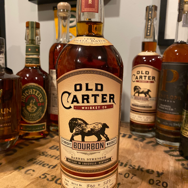 Old Carter Straight Bourbon Very Small Batch 1-DC (2022 Release)