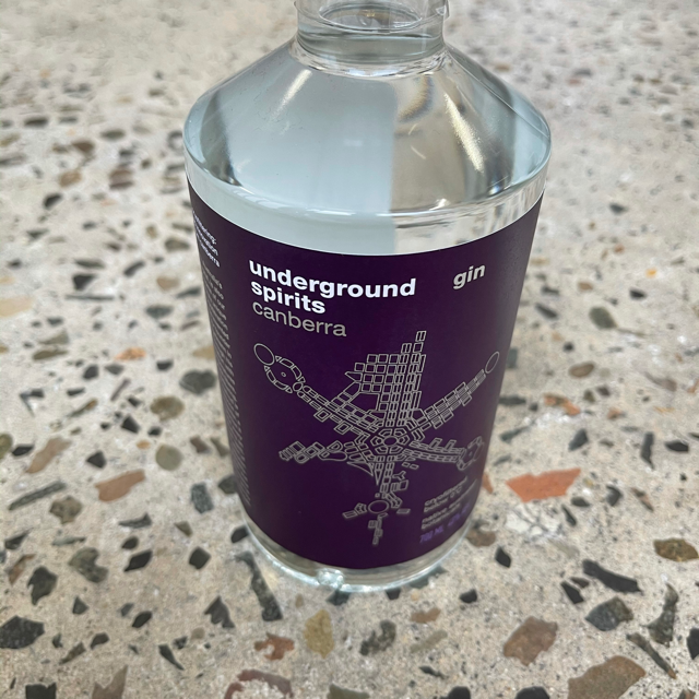 Underground Spirits Gin Canberra
