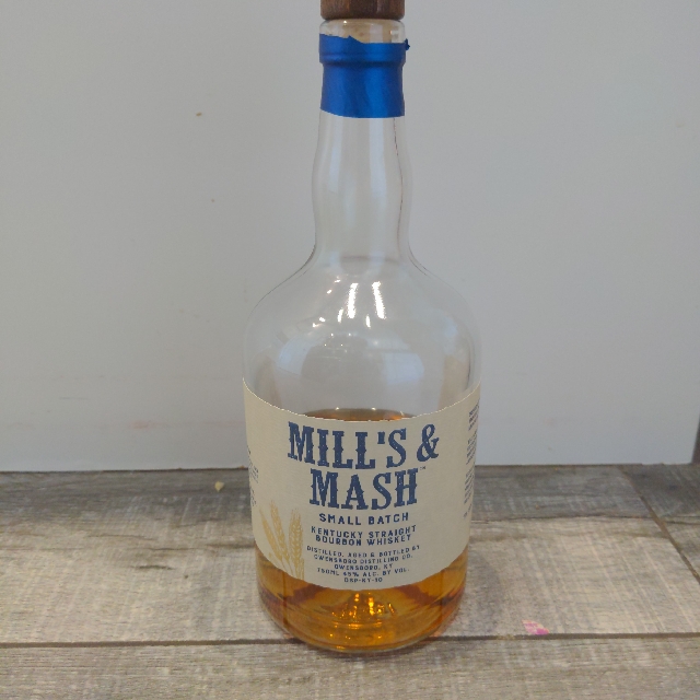 Mill's & Mash small batch Kentucky straight bourbon whiskey