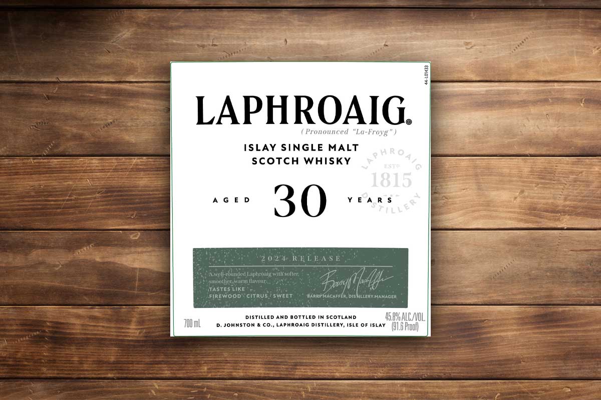 Laphroaig 30 Year (2024 Release)