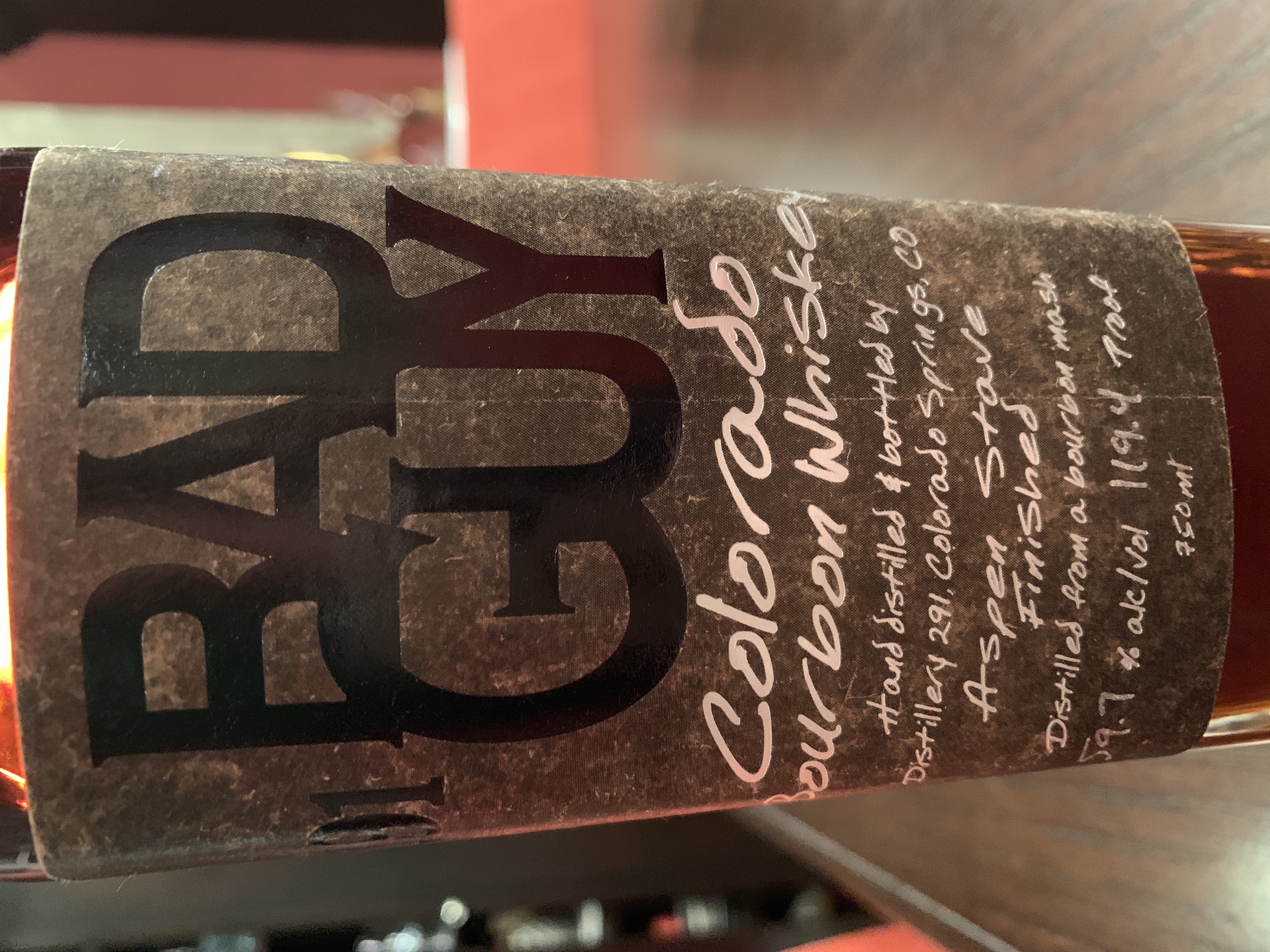 291 Bad Guy Colorado Bourbon