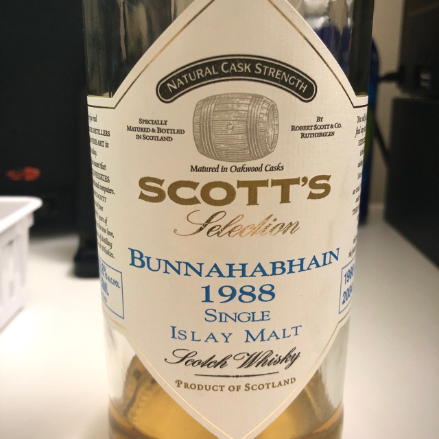 Bunnahabhain 1988 (Scott's Selection)
