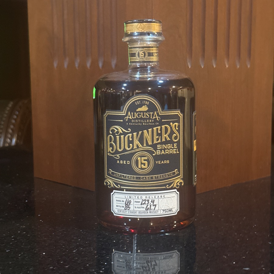 Buckner's 15 Year Single Barrel No. 110