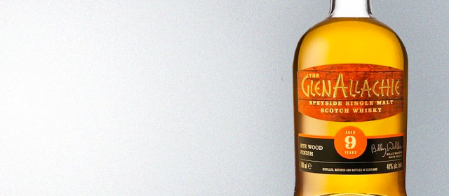 GlenAllachie 9 Year Rye Wood Finish