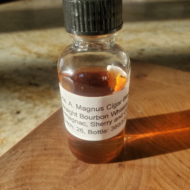 Joseph Magnus Cigar Blend straight bourbon whiskey finished armagnac, sherry, and cognac casks batch 26