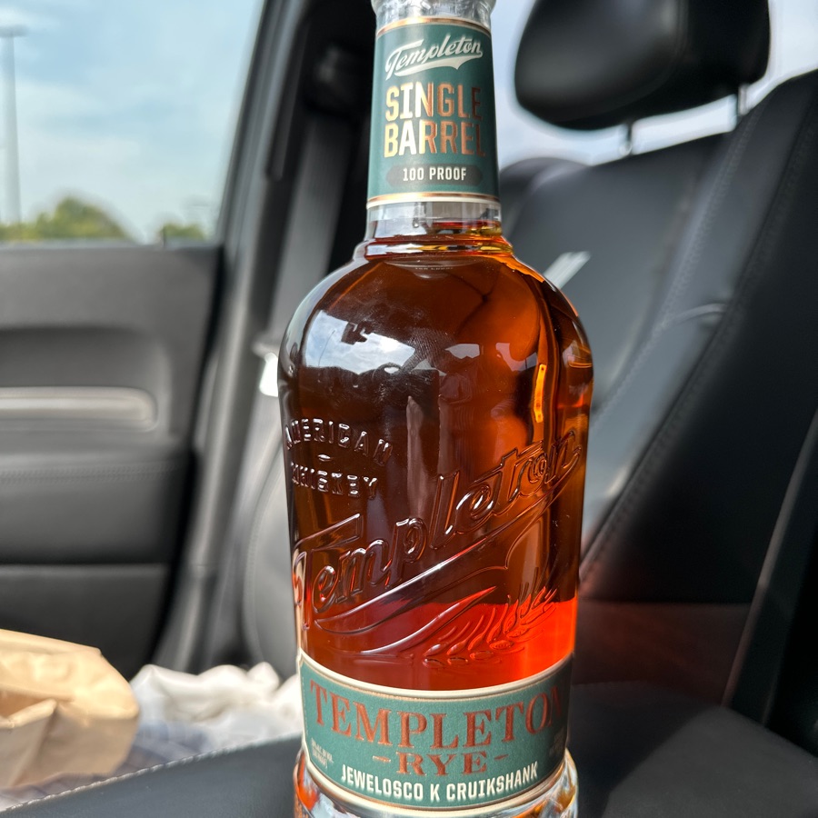 Templeton Rye Single Barrel (Jewel)