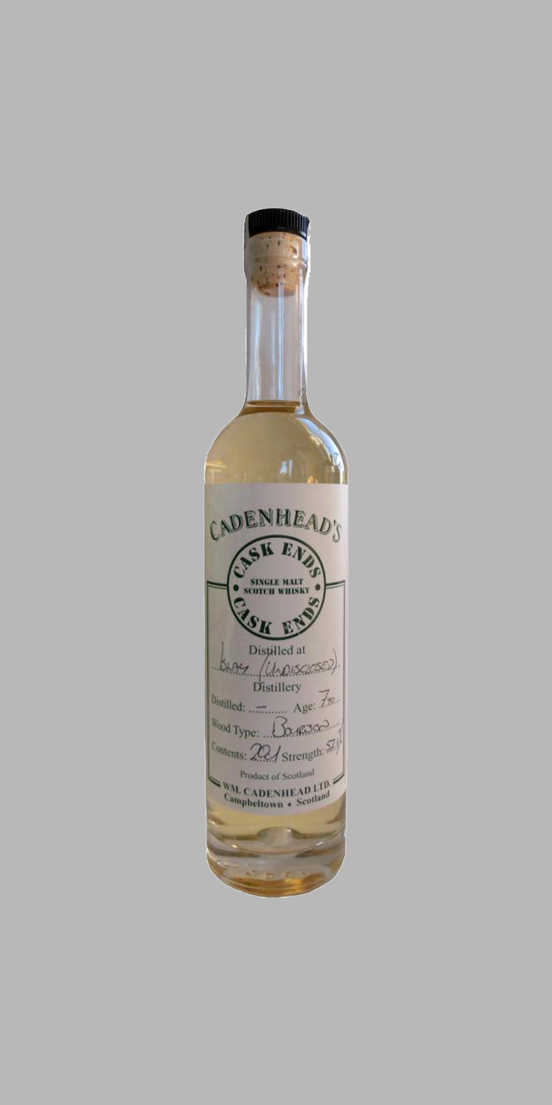 Cask Ends 7 Year Islay Single Malt (Cadenhead's)