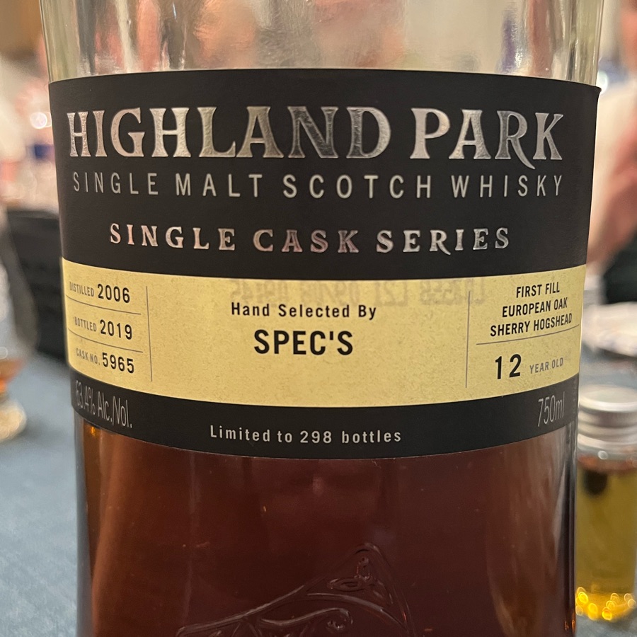 Highland Park 2006 12 Years Single Cask Series - Spec's