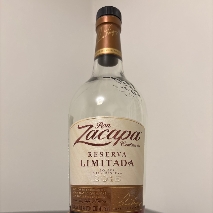 Zacapa Reserva Limitada 2015