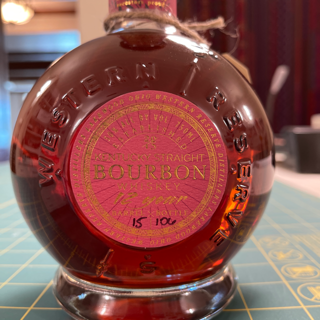 Western Reserve 12 Year Kentucky Straight Bourbon