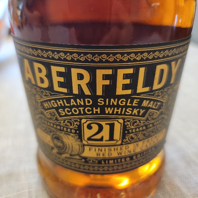 Aberfeldy 21 Year French Red Wine Cask