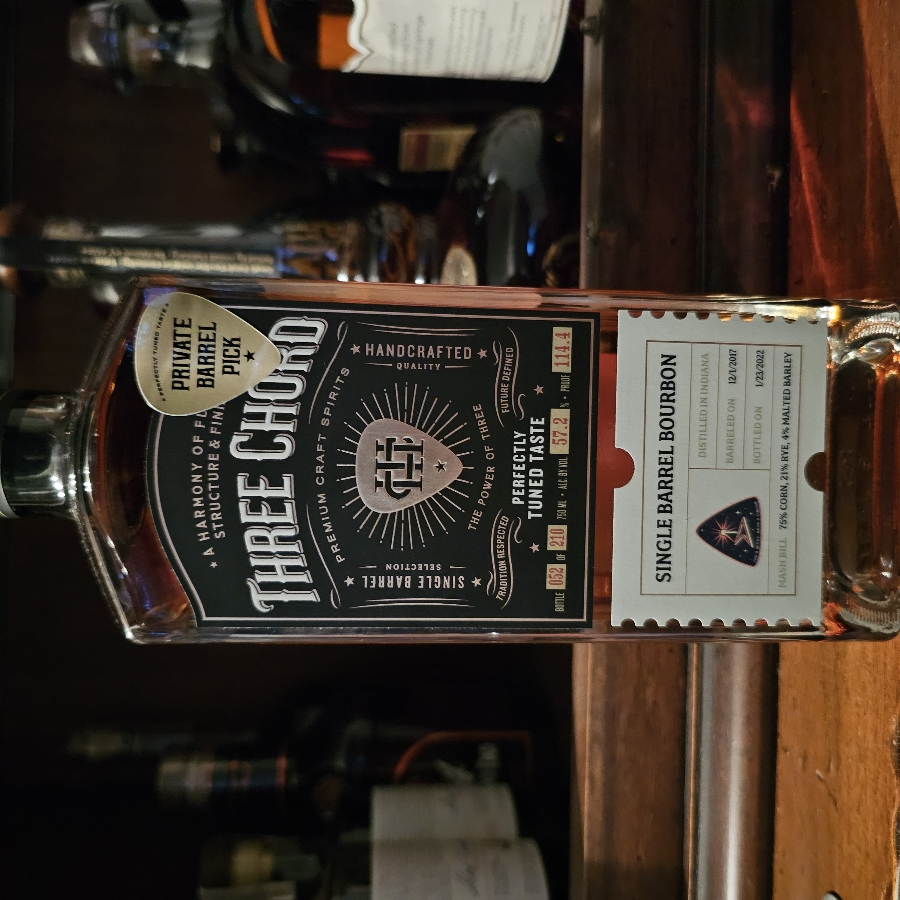 Three Cord Single Barrel (Joe's Wines & Liquor)