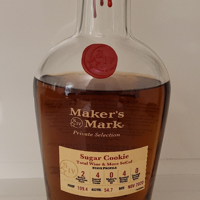 Maker's Mark Private Selection: Sugar Cookie