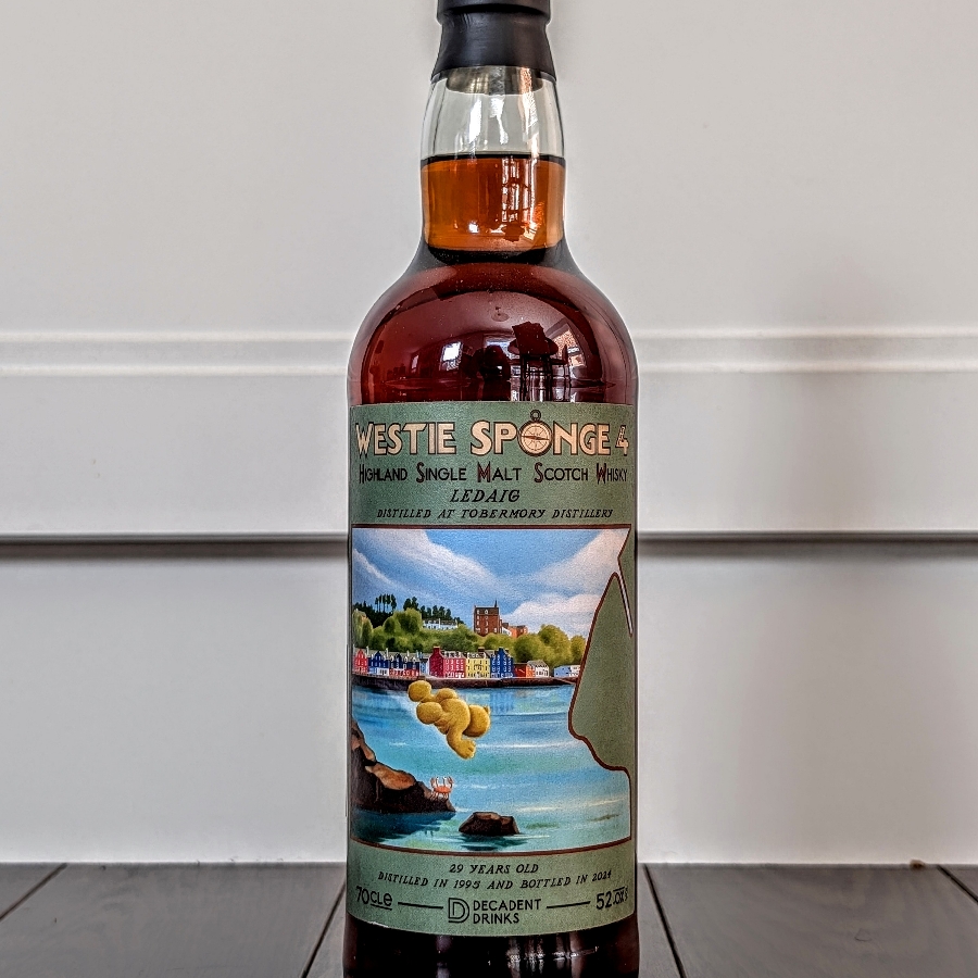 Whisky Sponge Ledaig 1995 29 Year Single Malt Scotch Whisky