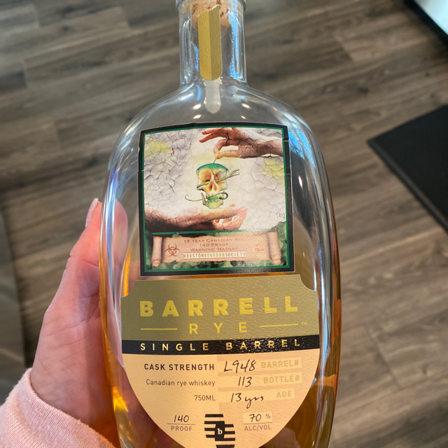 Barrell Rye HAZMAT