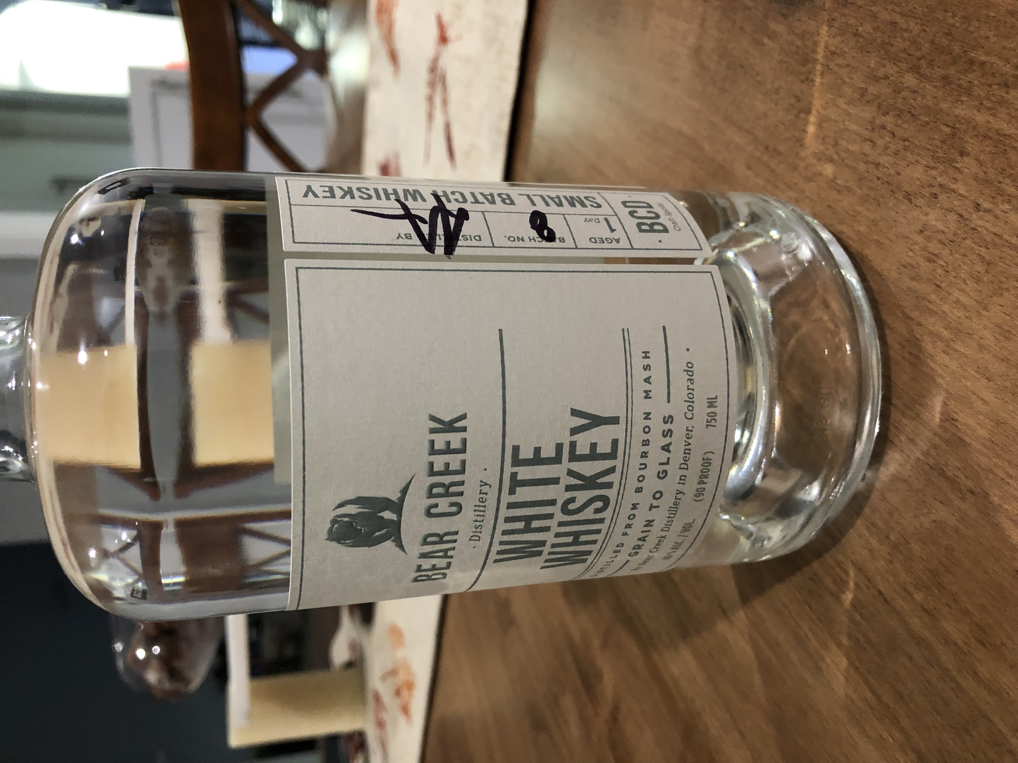 Bear Creek White Whiskey