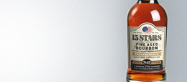 15 Stars 7 & 15 Year Private Stock Bourbon
