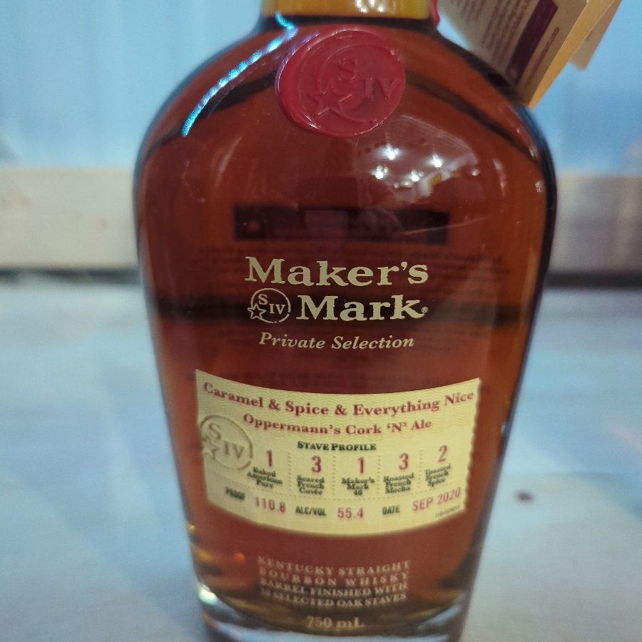 Maker's Mark Carmel & Spice & Everything Nice, Oppermanns Cork N Ale