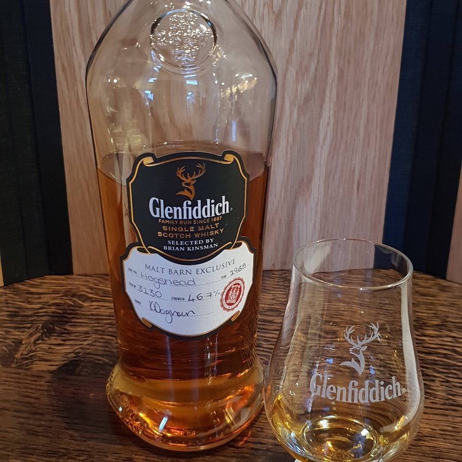 Glenfiddich Malt Barn Exclusive Hogshead 1968