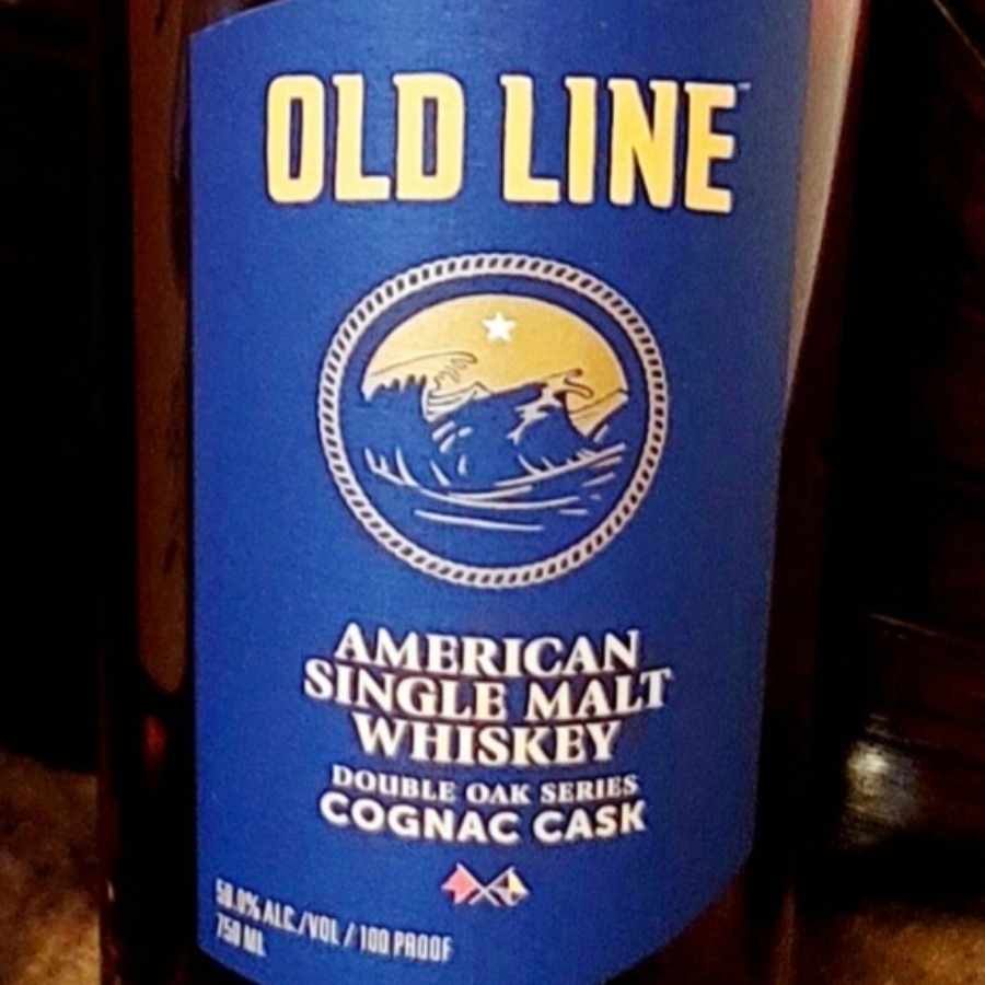 Old Line American Single Malt Whiskey Double Oak Series Cognac Cask