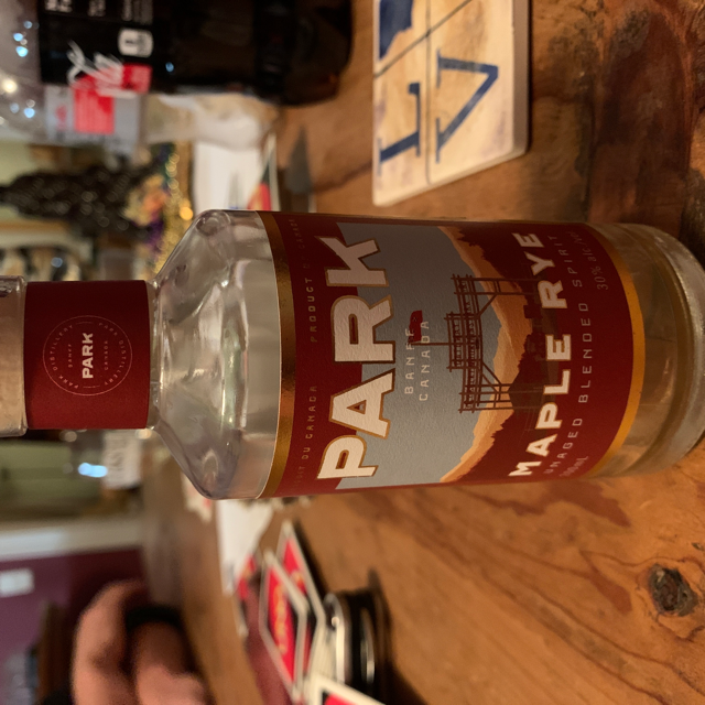 Park Distillery Maple Rye