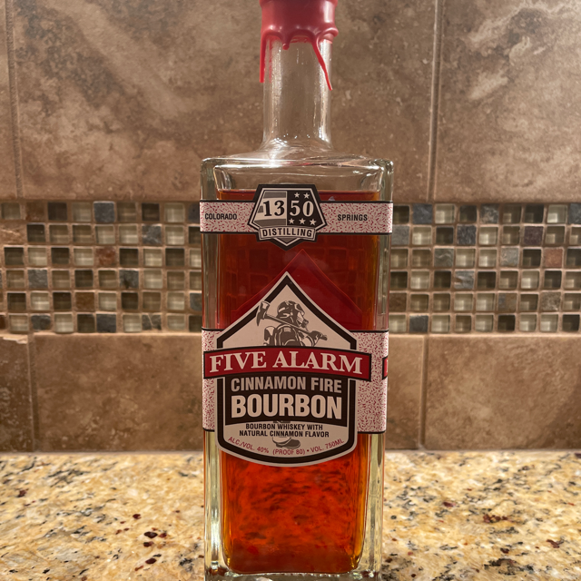 1350 Distilling Five Alarm Cinnamon Fire Bourbon