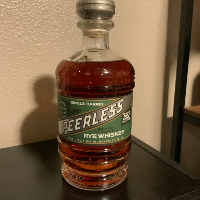Peerless Rye Distillery Exclusive Single Barrel, "Sherried Oak"