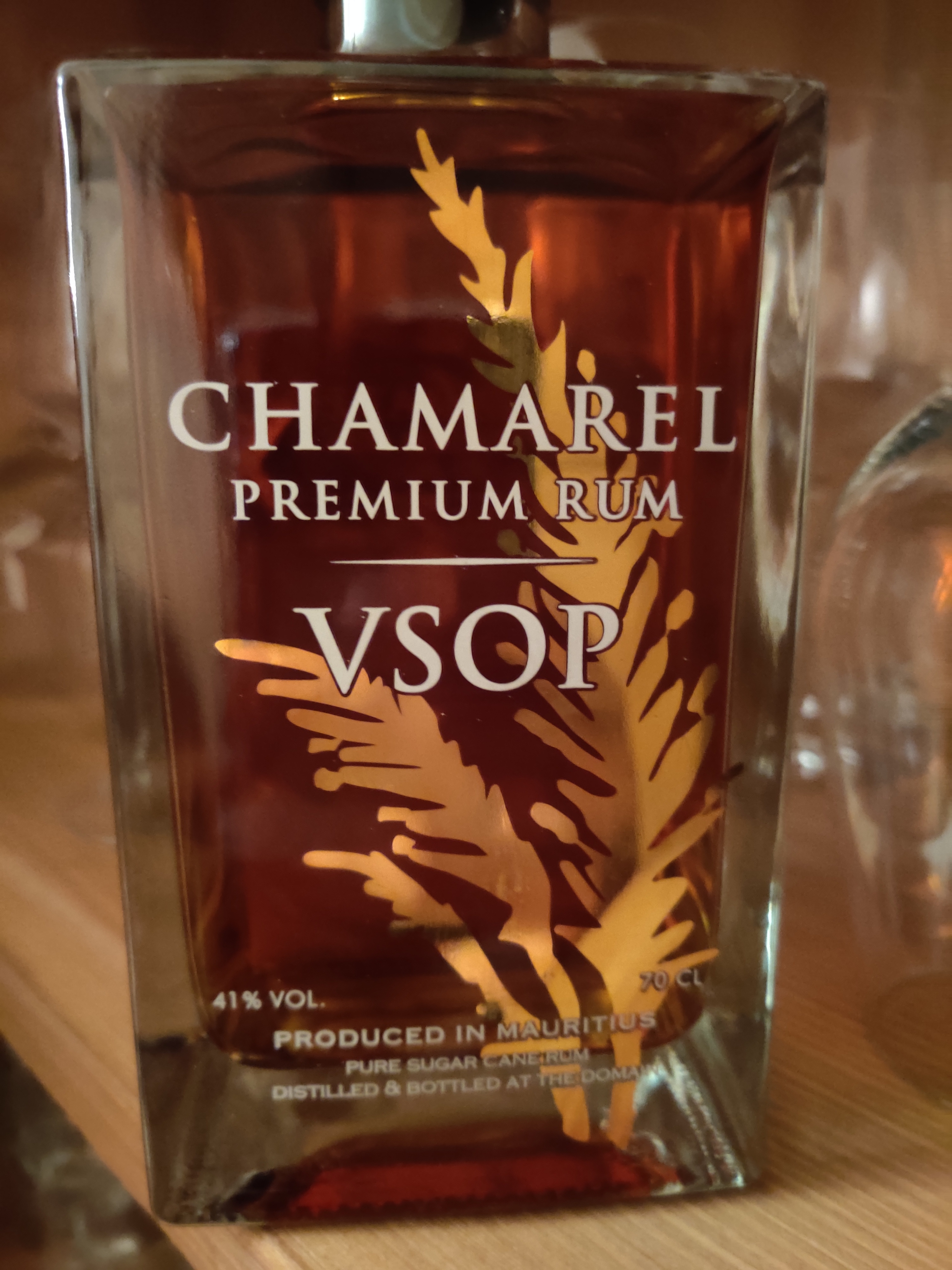 Chamarel premium rum VSOP