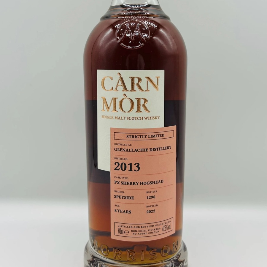 GlenAllachie 8 Year Old 2013 - Strictly Limited (Càrn Mòr)